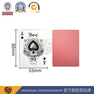 赤青ポーカー カード 310 グラム黒コア紙アメリカン オリジナル カジノ テーブル